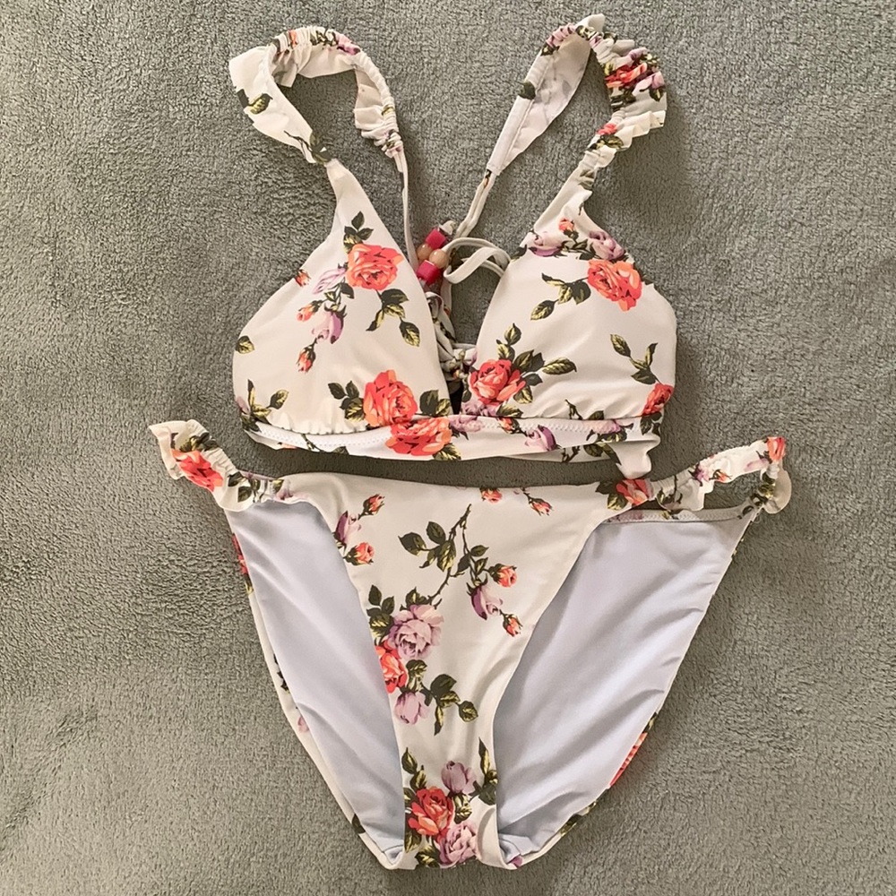 Aerie floral bikini